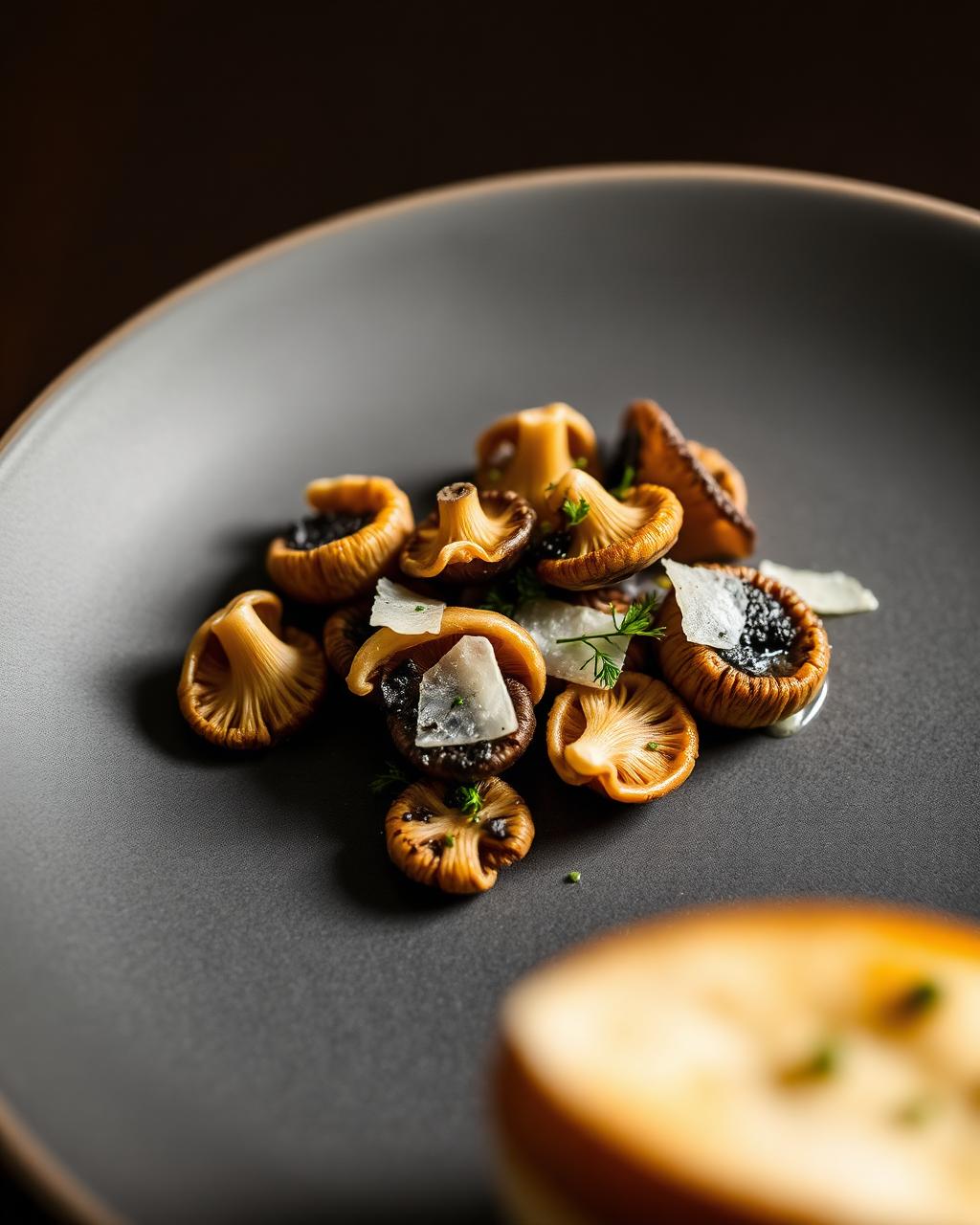 Pfifferlinge · Kräuter · Parmesan